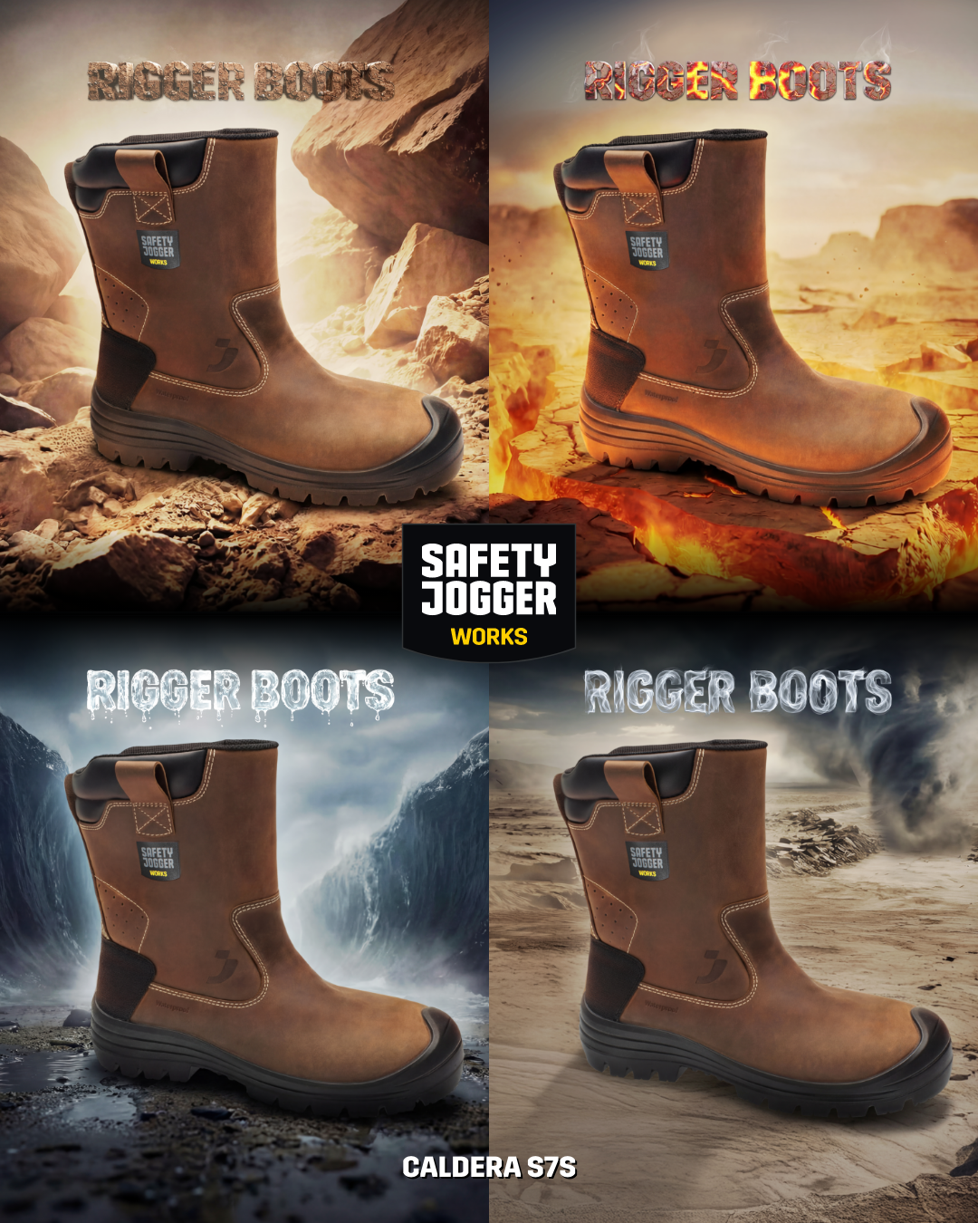 Safety Jogger Works unveils a new generation of RIGGER BOOTS built for extreme environments.