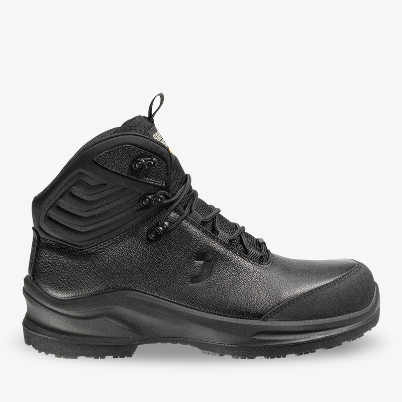 Mdloleas3m - Breathable Leather S3S Mid Safety Shoes | Safety Jogger