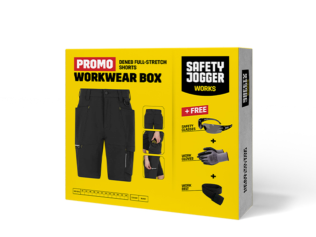 WORKWEAR BOX DENEB FULL-STRETCH SHORTS